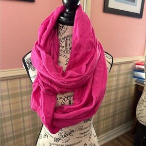 2 Torrid Infinity scarfs. Nice Pink and Multicolored
